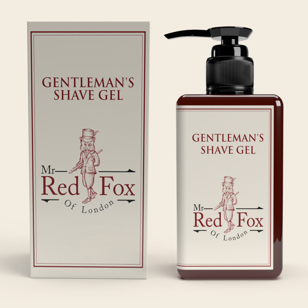 Gentleman's Shave Gel - Mr Red Fox Of London